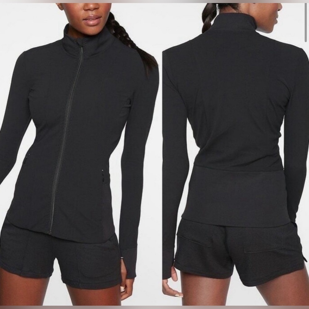 ATHLETA Women’s Shanti Black Jacket, Size S